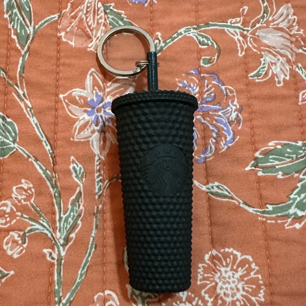 Starbucks tumbler keychain!